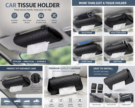 Premium Tissue Holder