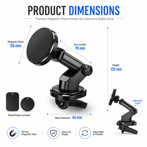 MagVault 360 Phone Mount