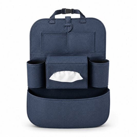Car Back Seat Storage Organizer