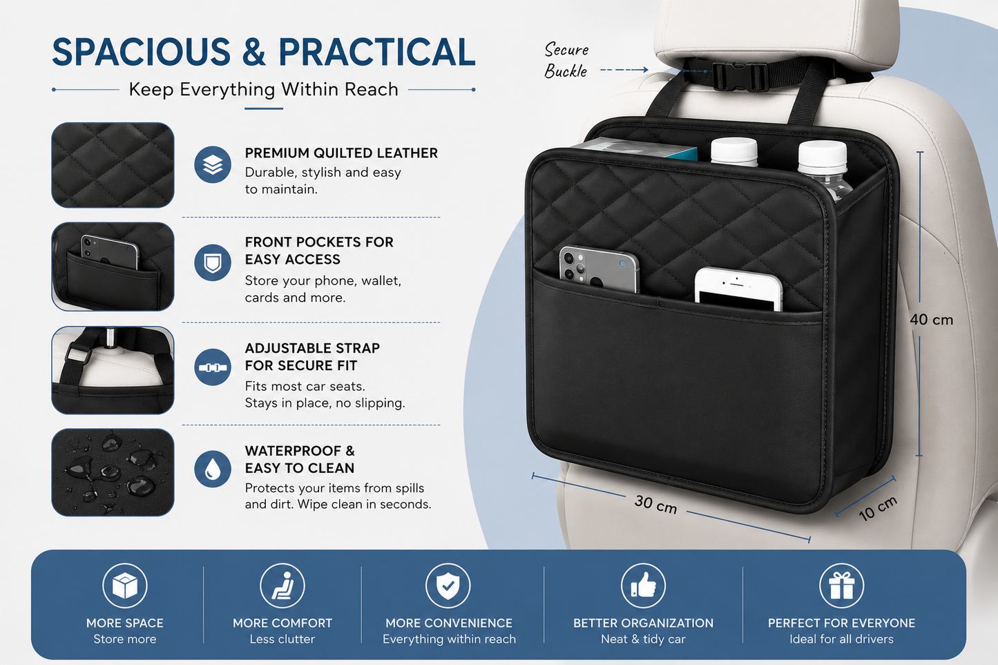 Car Seat Organizer