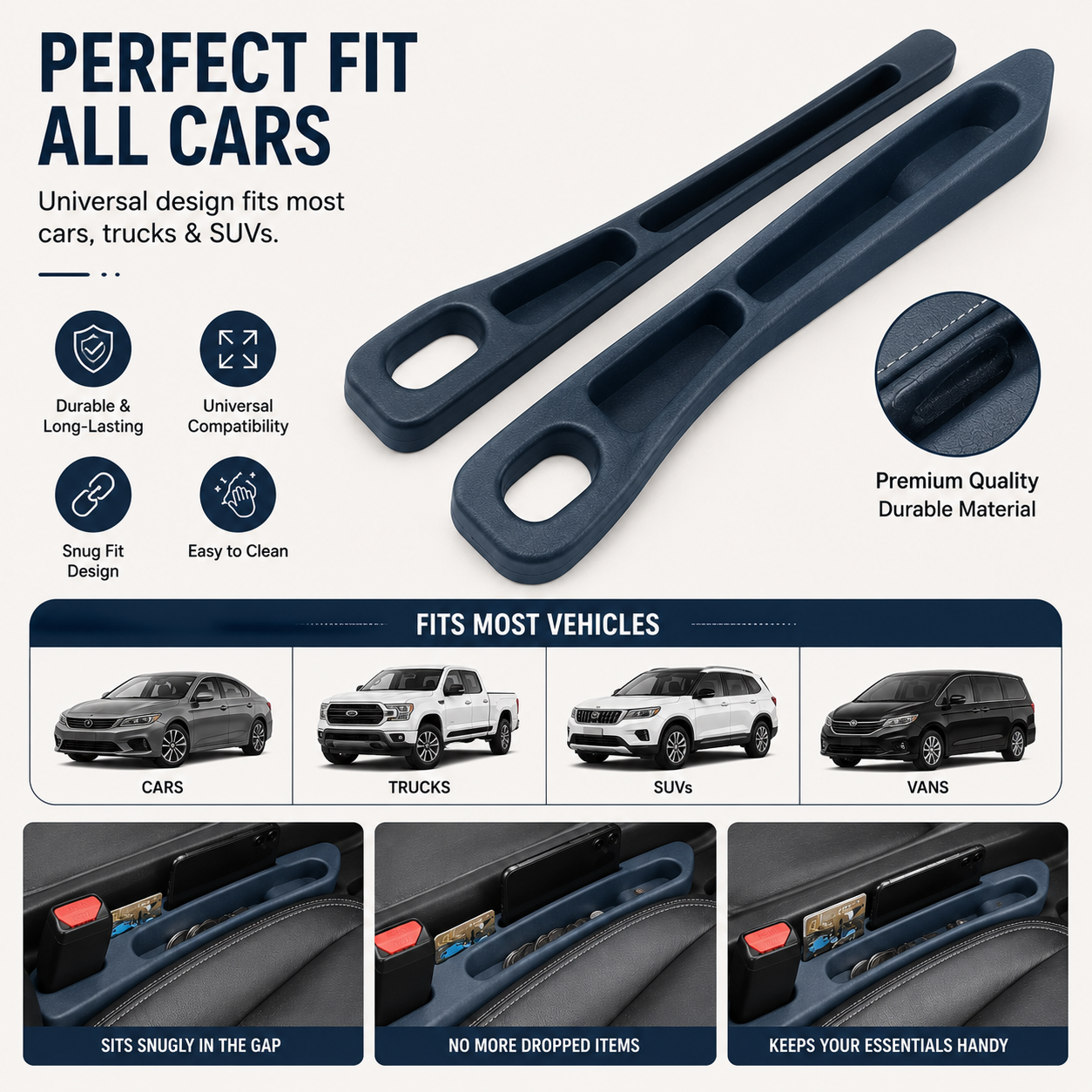 Car Seat Gap Filler