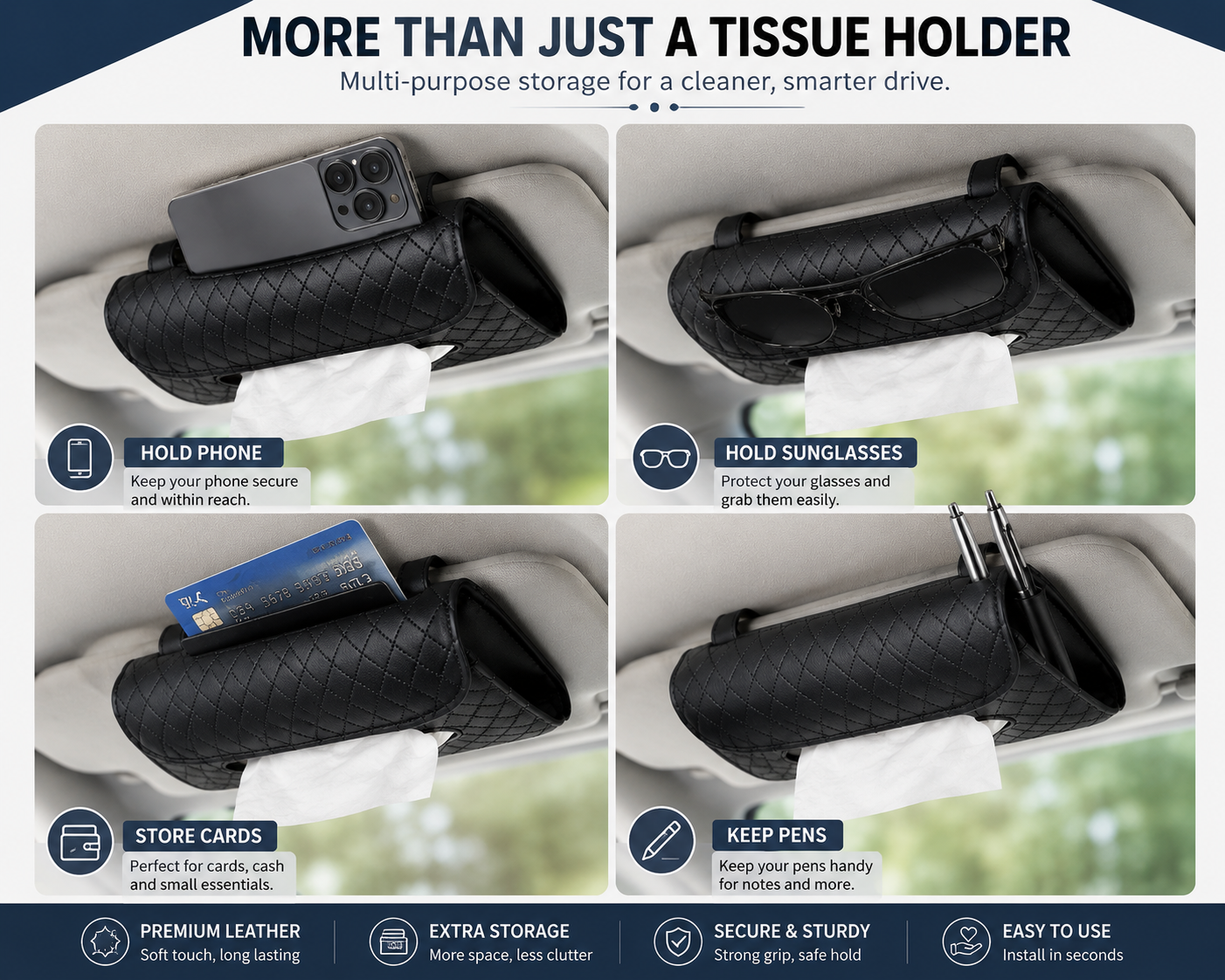 Premium Tissue Holder