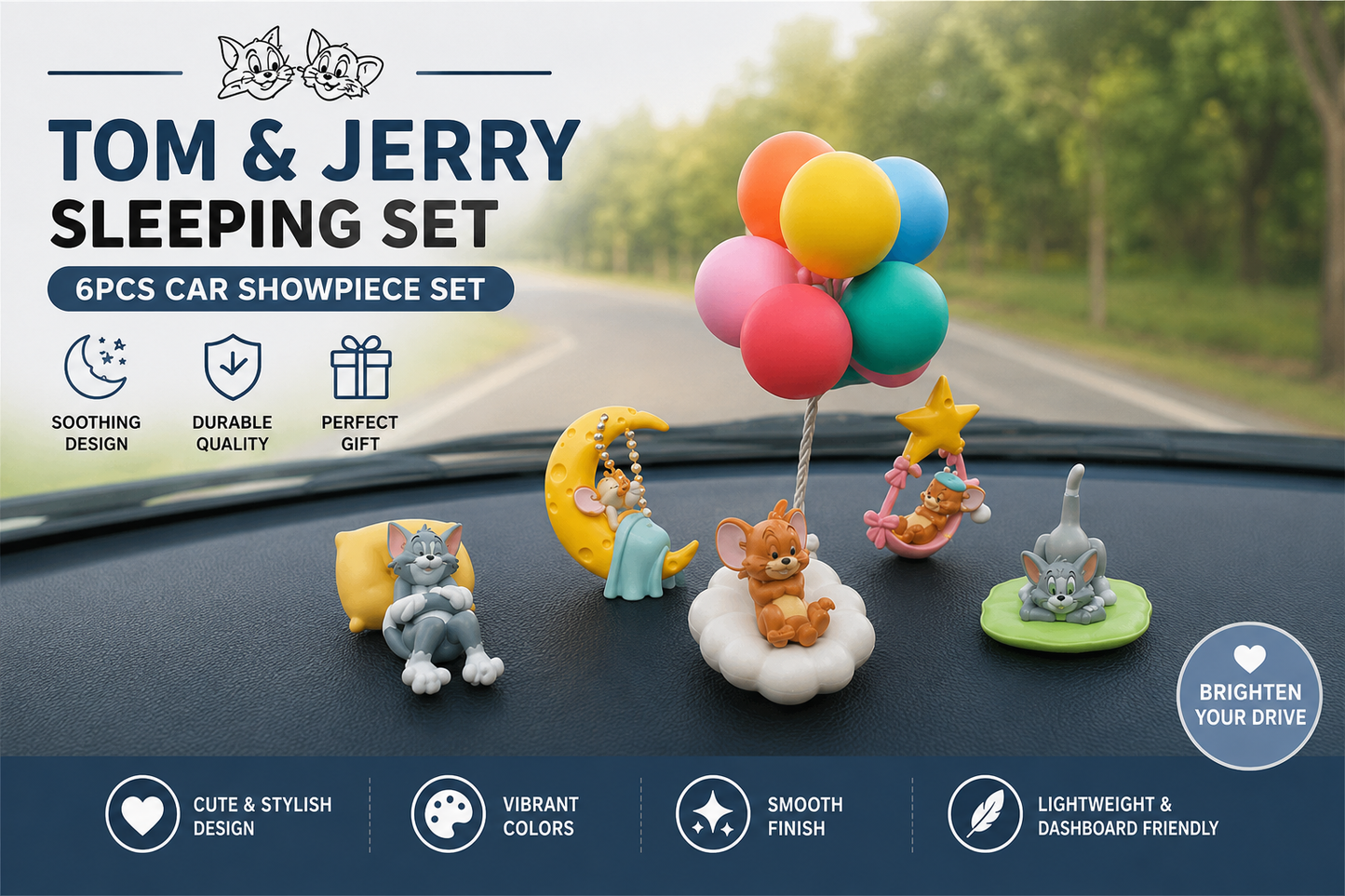 Tom & Jerry Sleeping Set